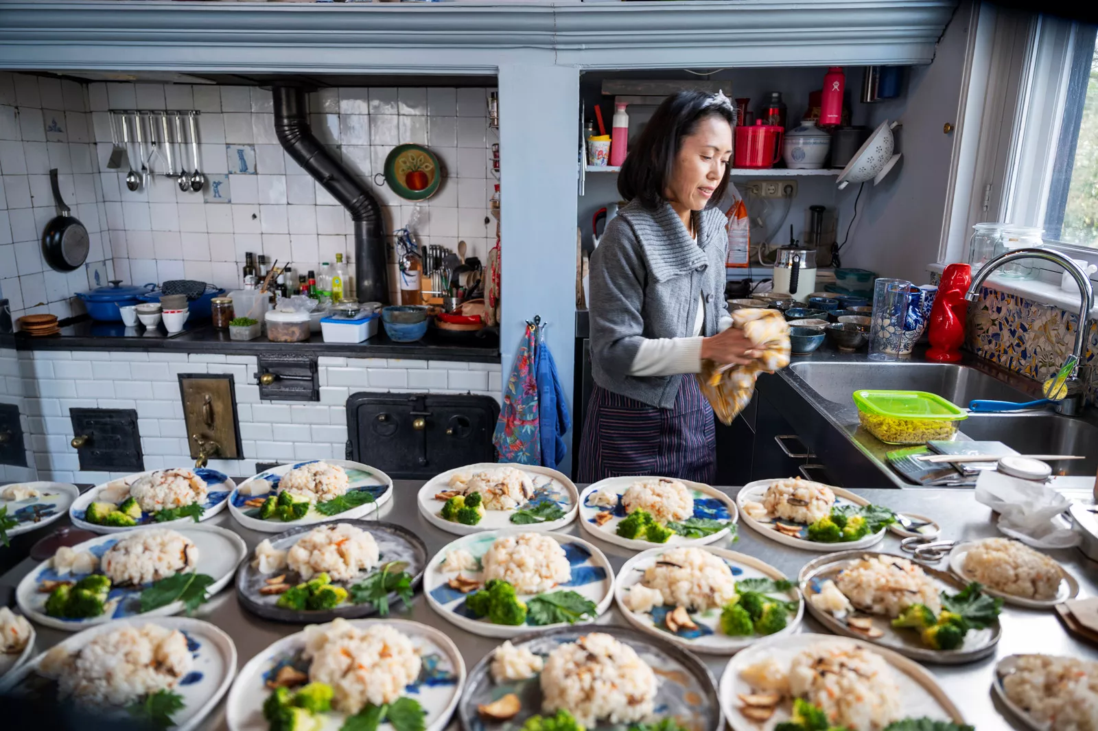 Sumi-e workshop en theeceremonie